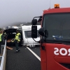 Herido un matrimonio en el accidente de la A-66