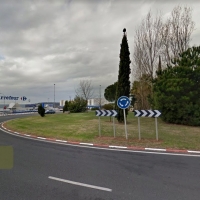 Un herido grave en un accidente en la rotonda de Carrefour – Cáceres