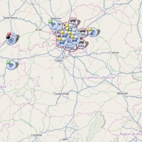 Visibilidad reducida en la autovía A-5