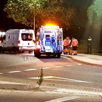 Accidente en Circunvalación. Deja tirada a la chica y se da a la fuga