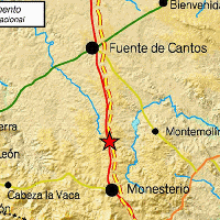 Nuevo terremoto en el sur de la provincia de Badajoz