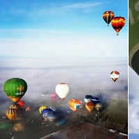 Un equipo extremeño en el Festival de Globos del Alentejo (Portugal)