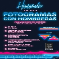 Cineastas y youtubers en la Pre-party de Horteralia