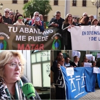 Manifestación por la dignidad del turno de oficio