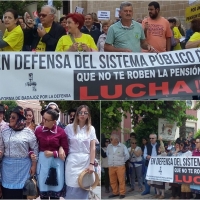 Los pensionistas salen de nuevo a la calle para exigir pensiones dignas
