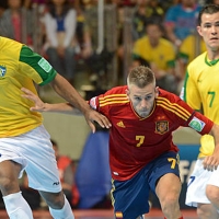 Las dos mejores selecciones de fútbol sala, Brasil y España, se citan en Cáceres