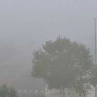 La niebla dificulta la comunicación en Extremadura tanto por tierra como por aire