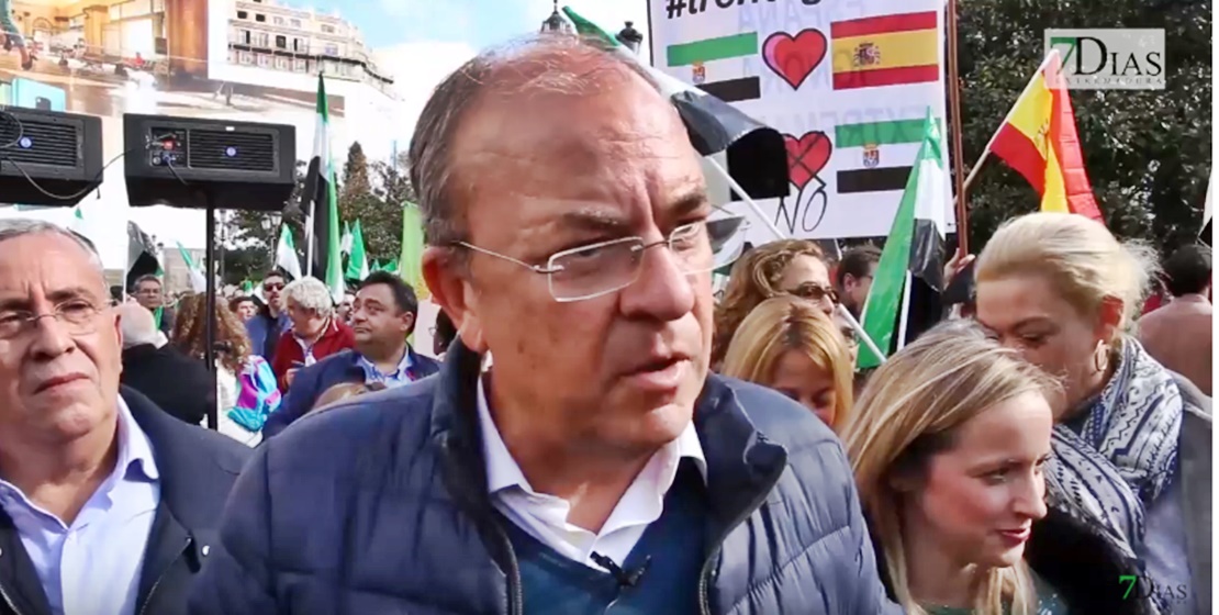 Monago: “A pesar del boicot de la Junta, los extremeños han acudido a Madrid”