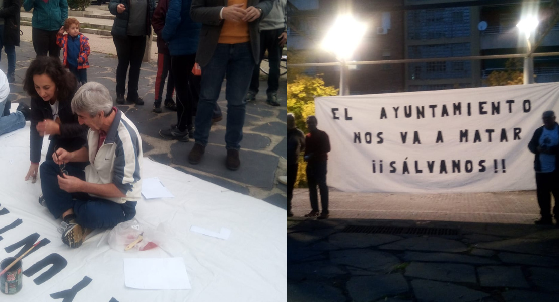 Concentración en la plaza de Santa Marta contra la &quot;condena a muerte&quot; de los eucaliptos