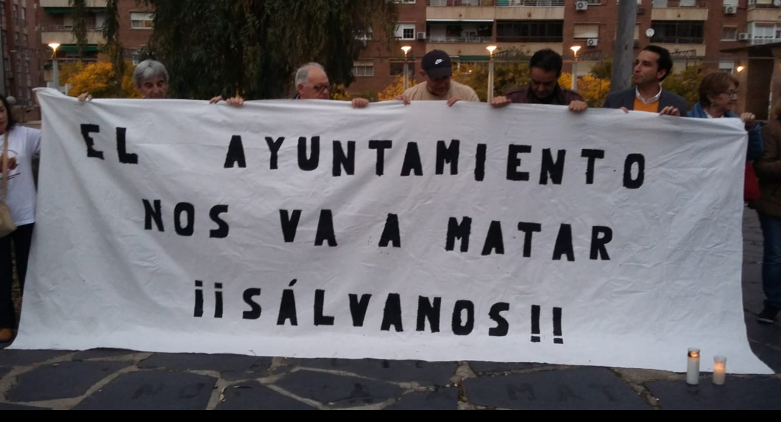 Concentración en la plaza de Santa Marta contra la &quot;condena a muerte&quot; de los eucaliptos