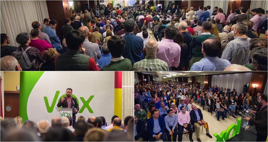 VOX consigue un llenazo en su acto de ayer en Badajoz