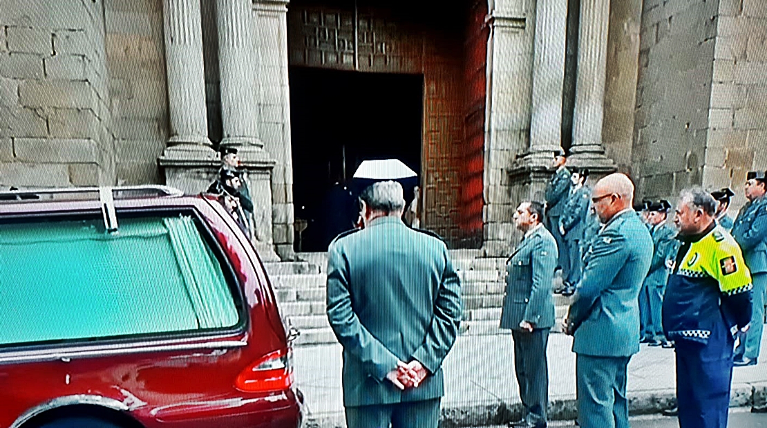 Extremadura despide al Guardia Civil de Don Benito