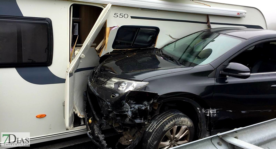Herido un matrimonio en el accidente de la A-66