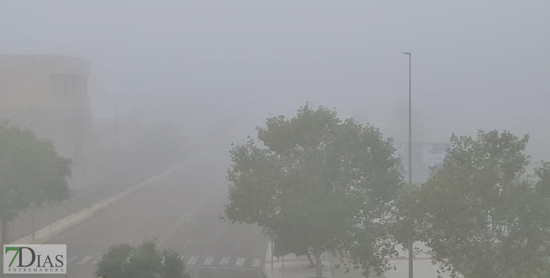 La niebla dificulta la comunicación en Extremadura tanto por tierra como por aire