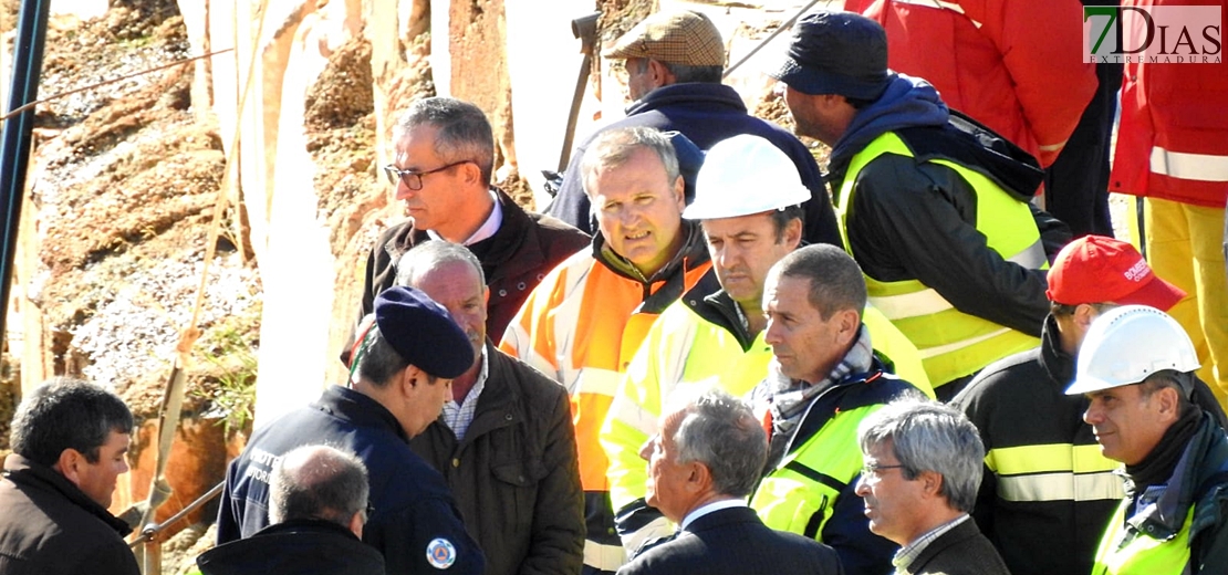 El presidente de la República visita la zona cero