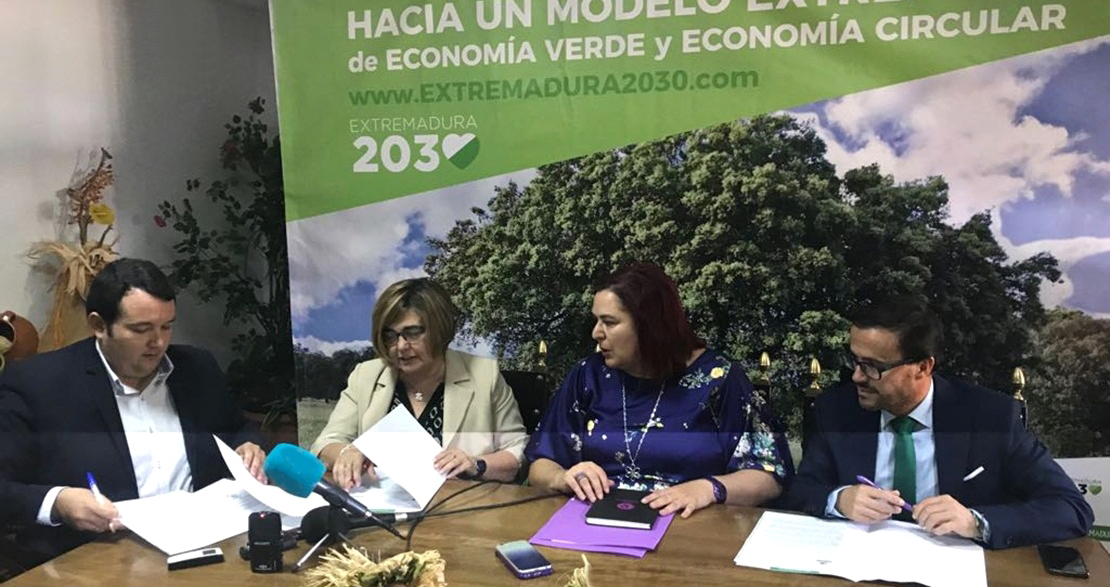 Extremadura destaca en Madrid por su estrategia de economía verde y circular