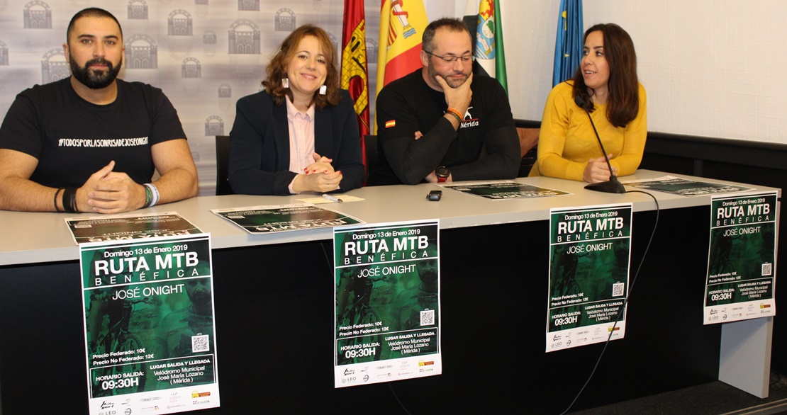 Ruta benéfica de mountain bike a beneficio de José Onight