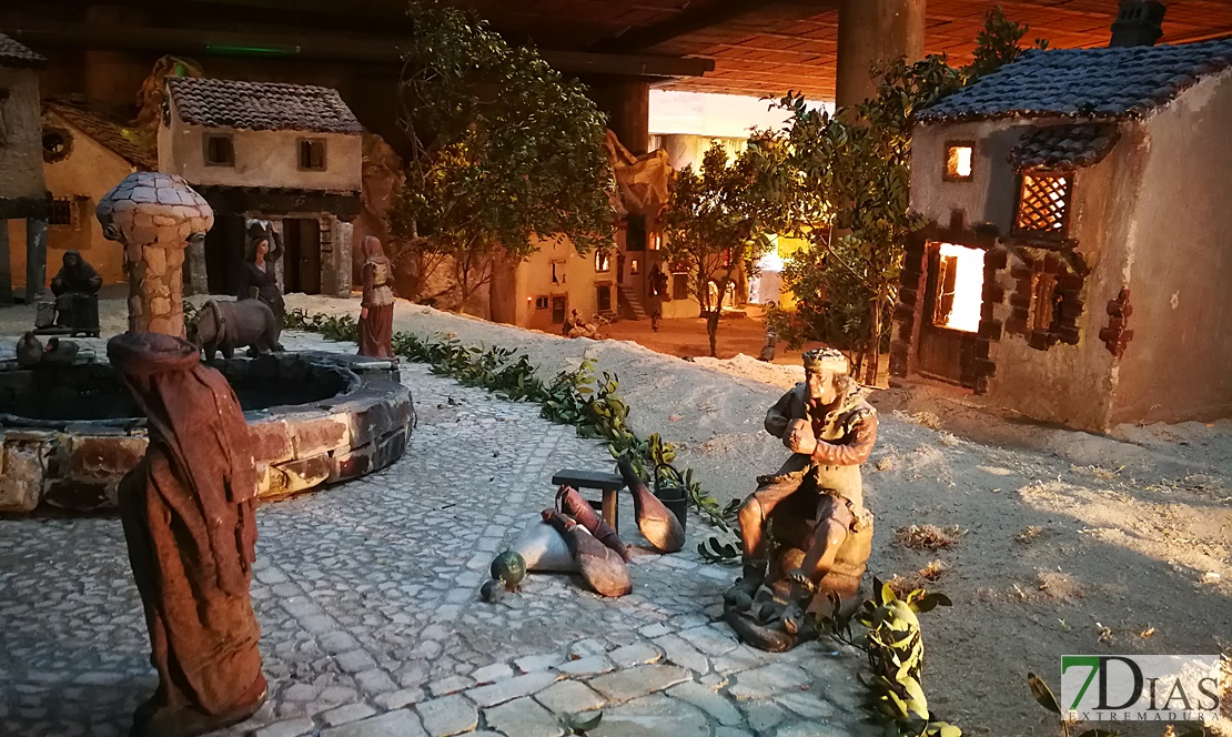 Mérida ya tiene instalado su tradicional Belén