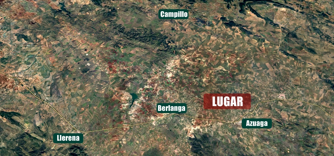 Cuatro heridos en un accidente en Azuaga (Badajoz)