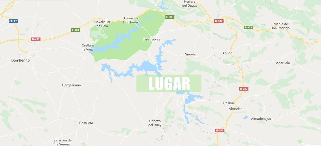 Tres mujeres heridas graves en un accidente en Cabeza del Buey (Badajoz)