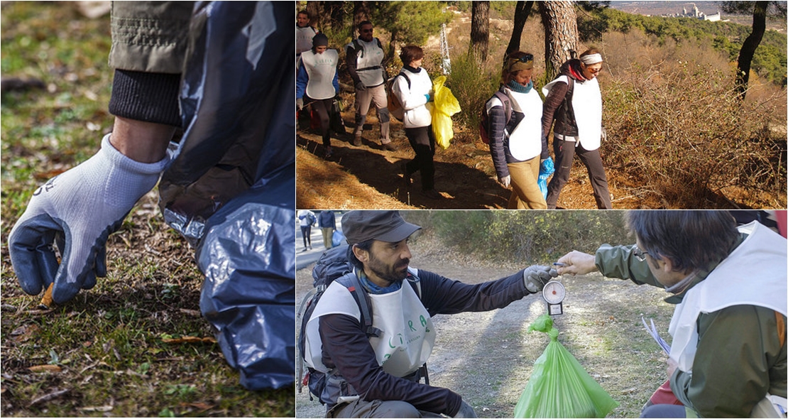 8 colectivos extremeños se unen contra la basuraleza