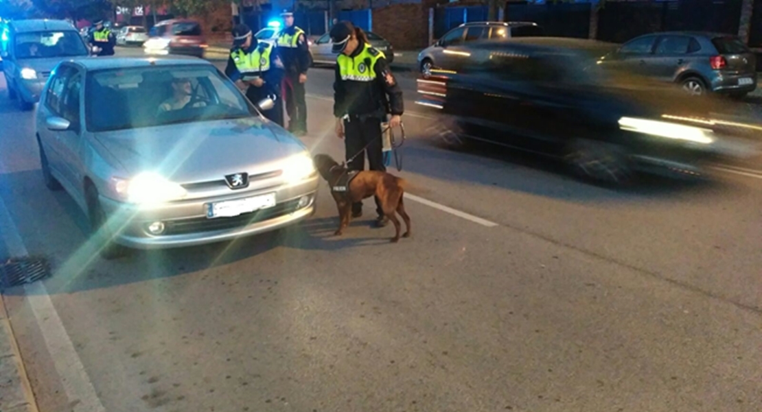 Campaña especial de la Policía Local contra el alcohol y las drogas al conducir