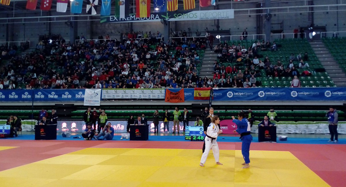 La extremeña Cristina Cabaña consigue el bronce en el Campeonato de España de judo