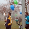 Un buen número de pacenses desafía a la niebla y el frio en la Ciclocabalgata