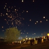 Noche de deseos y música desde el Parque del Guadiana