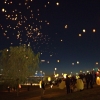 Noche de deseos y música desde el Parque del Guadiana