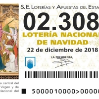 Sale el último quinto premio, 02.308