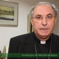 El arzobispo de Mérida - Badajoz envía un mensaje navideño a los ciudadanos
