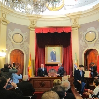 El Ayuntamiento de Badajoz conmemora el aniversario de la Constitución