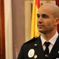 Antonio Mesas toma posesión como nuevo segundo jefe de la Policía Local de Badajoz