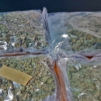 La Guardia Civil interviene más de tres kilos de marihuana en un control