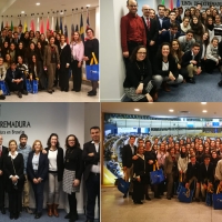 Escolares del colegio Sagrada Familia viajan a Bruselas para conocer el funcionamiento de la UE