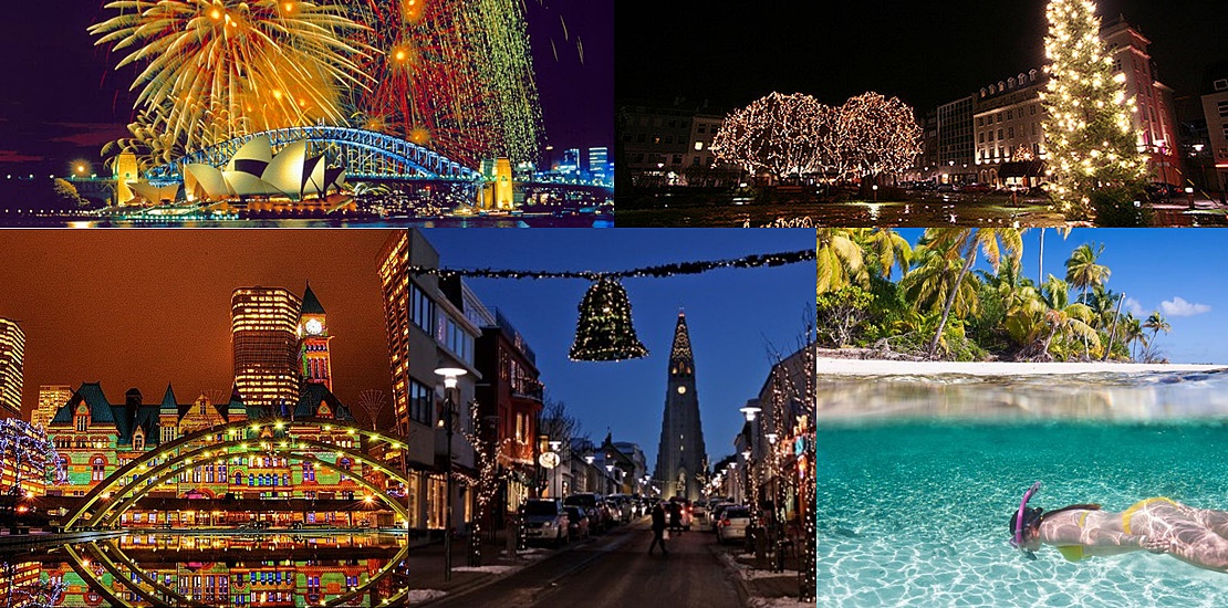 5 destinos de ensueño para disfrutar de Nochevieja