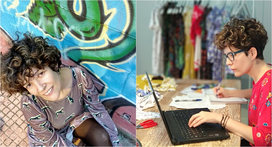 Carmela Caramela, de la construcción a la costura