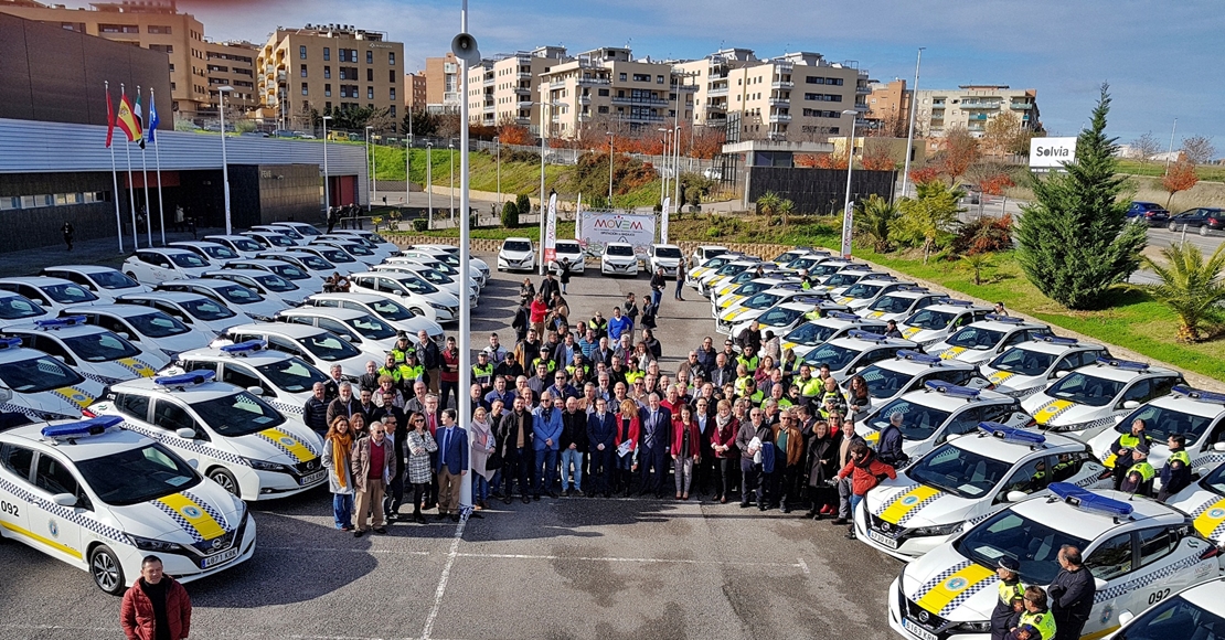 Diputación entrega los nuevos coches eléctricos