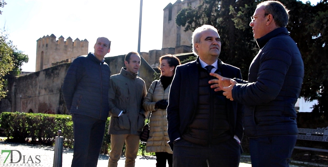 El PP acusa a la Junta de marginar la Alcazaba de Badajoz