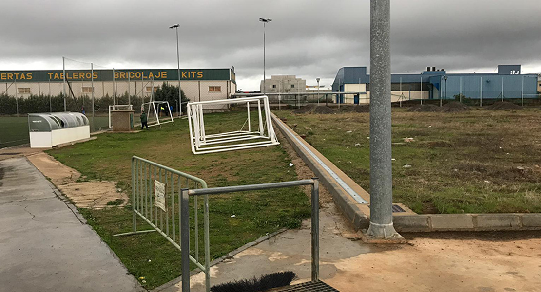 El PP de Zafra denuncia el mal estado de las instalaciones deportivas de la localidad