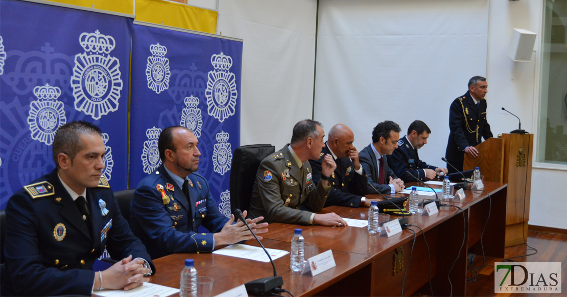 Distintos cuerpos de seguridad españoles y portugueses comparten formación en Badajoz