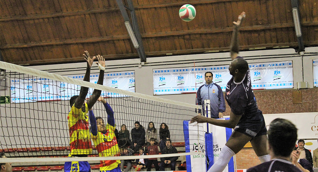 Cáceres tiene ganas de voleibol