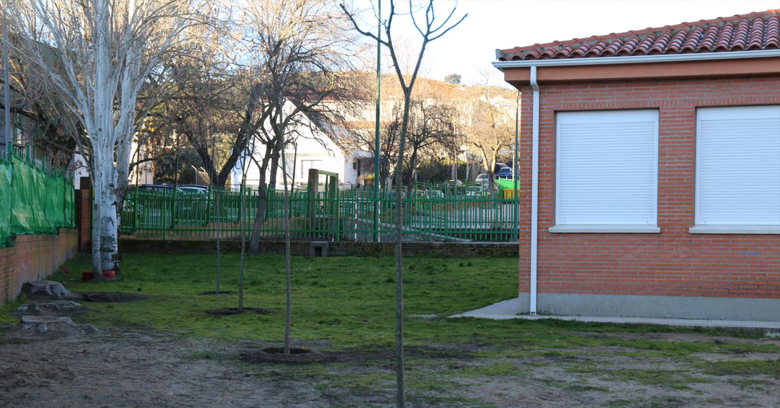 El CEIP Campo Arañuelo cuenta con una nueva arboleda.