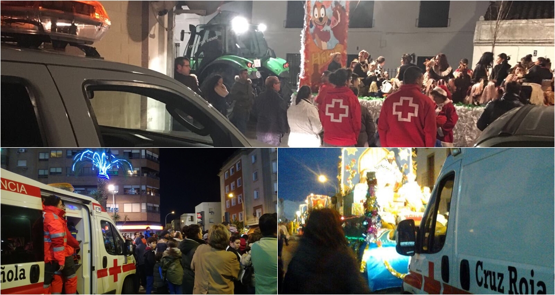 150 voluntarios de Cruz Roja acompañarán a los Reyes Magos en Extremadura
