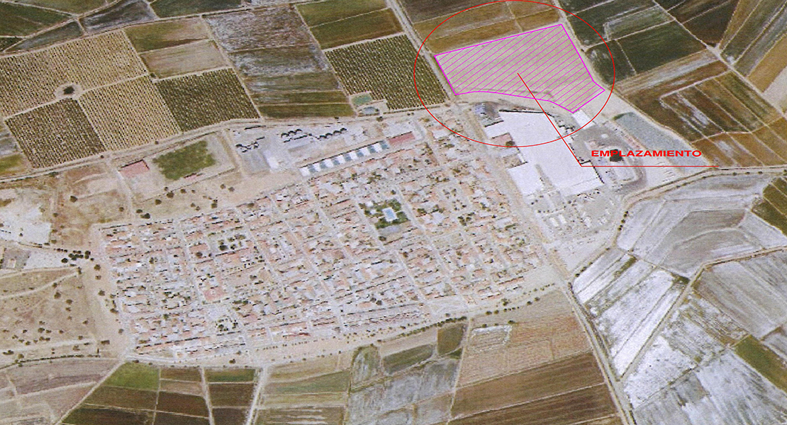 Parques, jardines y aparcamientos en el nuevo suelo urbanizable de Don Benito