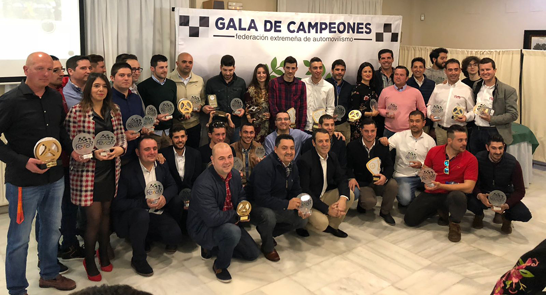 Almendralejo albergará la Gala de Campeones de la Federación Extremeña de Automovilismo