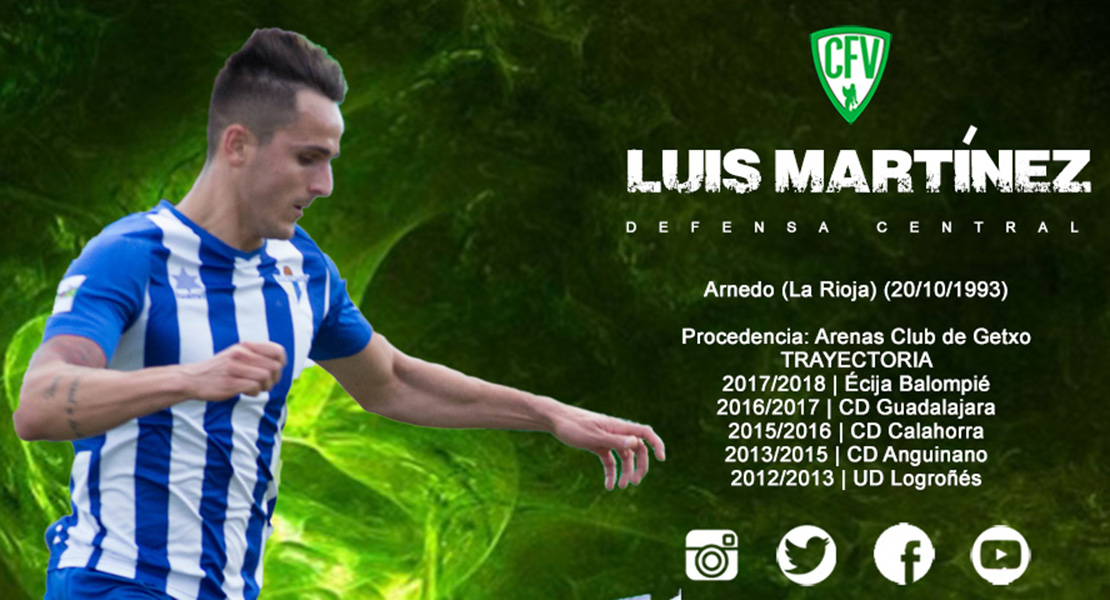 El Villanovense refuerza la línea defensiva con Luis Martínez
