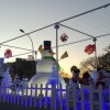 Los Reyes Magos y las 18 carrozas reparten 6.700 kilos de caramelos en Mérida