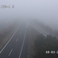 Nuevo día de niebla en las carreteras extremeñas